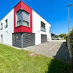 Luxus - 240m2-sauna-kamin-4 Schlafzimmer-2 Baeder Prázdninový dům Igling